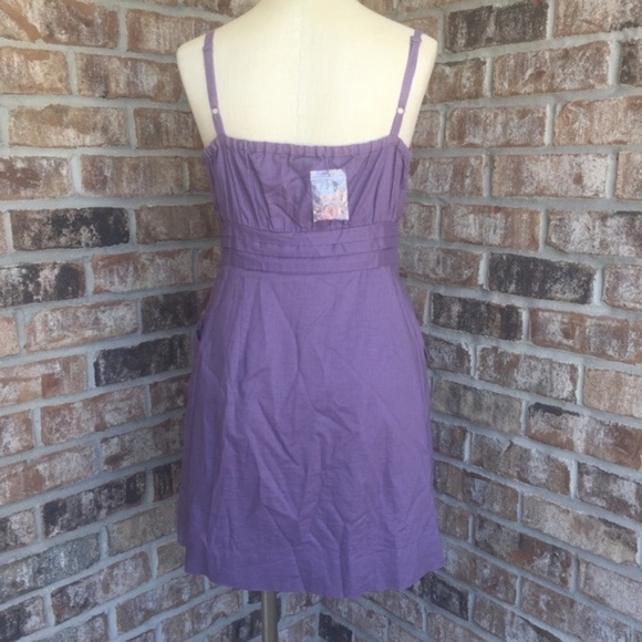 BCBGeneration Spaghetti Strap Pleated Dress 8 - Picture 5 of 8